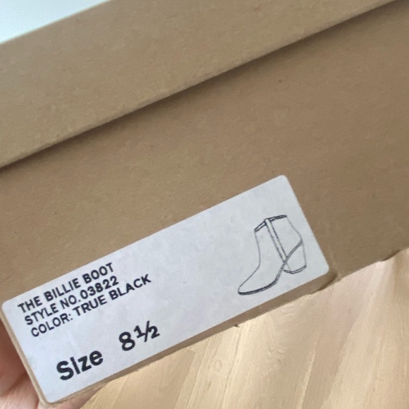 Madewell Billie Black Leather Ankle Boots - Picture 11 of 11